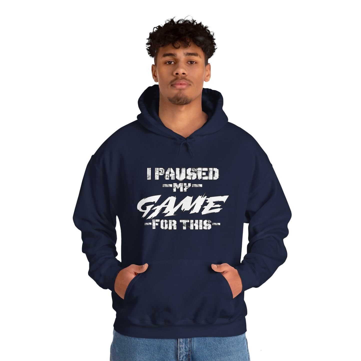 Game Pause Moment: Hoodie of Real-World Interruption