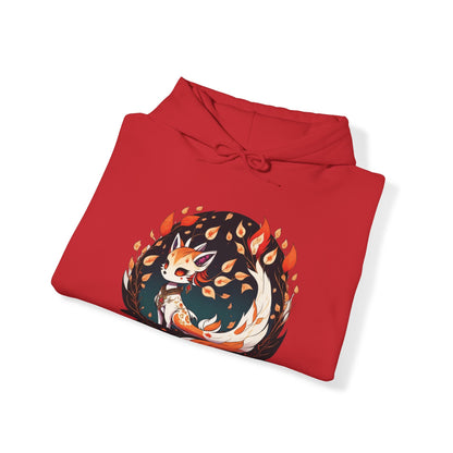 Flaming Blaze of the Mystic Fox hoodie