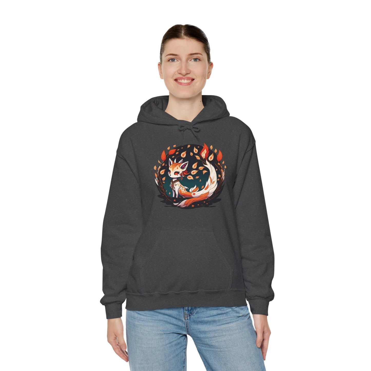 Flaming Blaze of the Mystic Fox hoodie