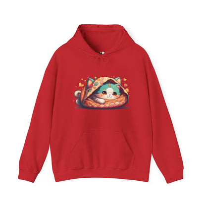 Meowvelous and Snuggly: The Cozy Cat Purrito Hoodie