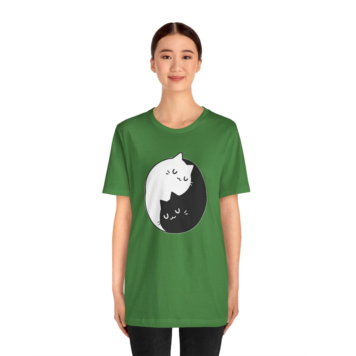 Meow and Zen: Cat Harmony Tee