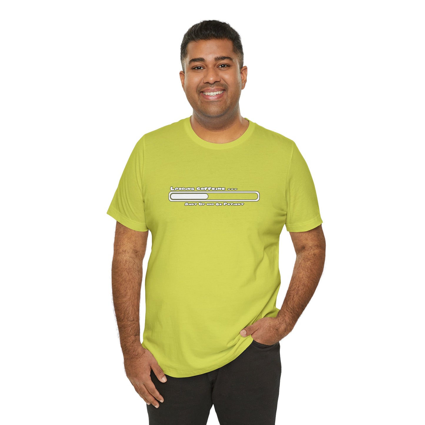 Caffeine Kick Loading: Hush and Wait Tee