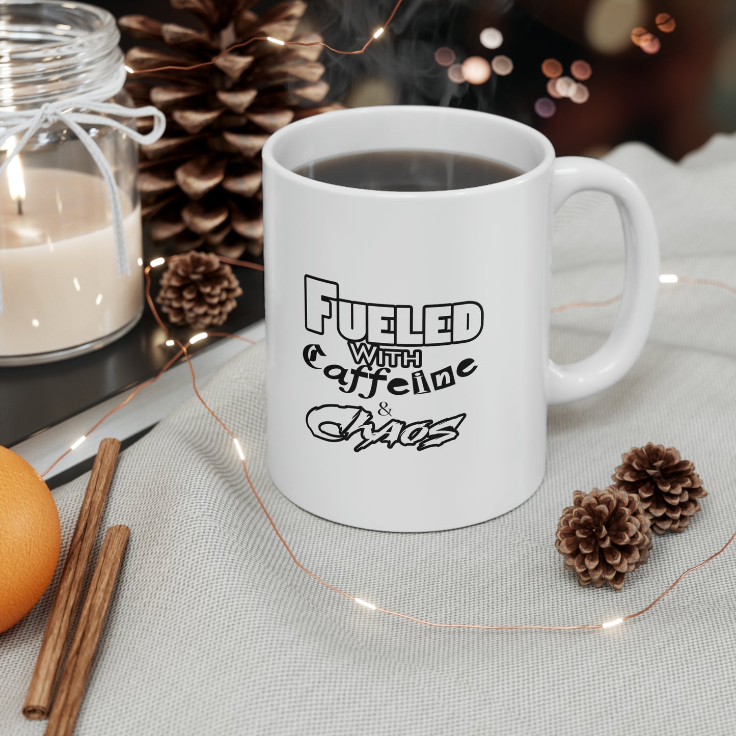 Caffeine & Chaos Catalyst: Energizing Mug