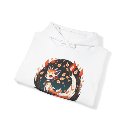 Flaming Blaze of the Mystic Fox hoodie