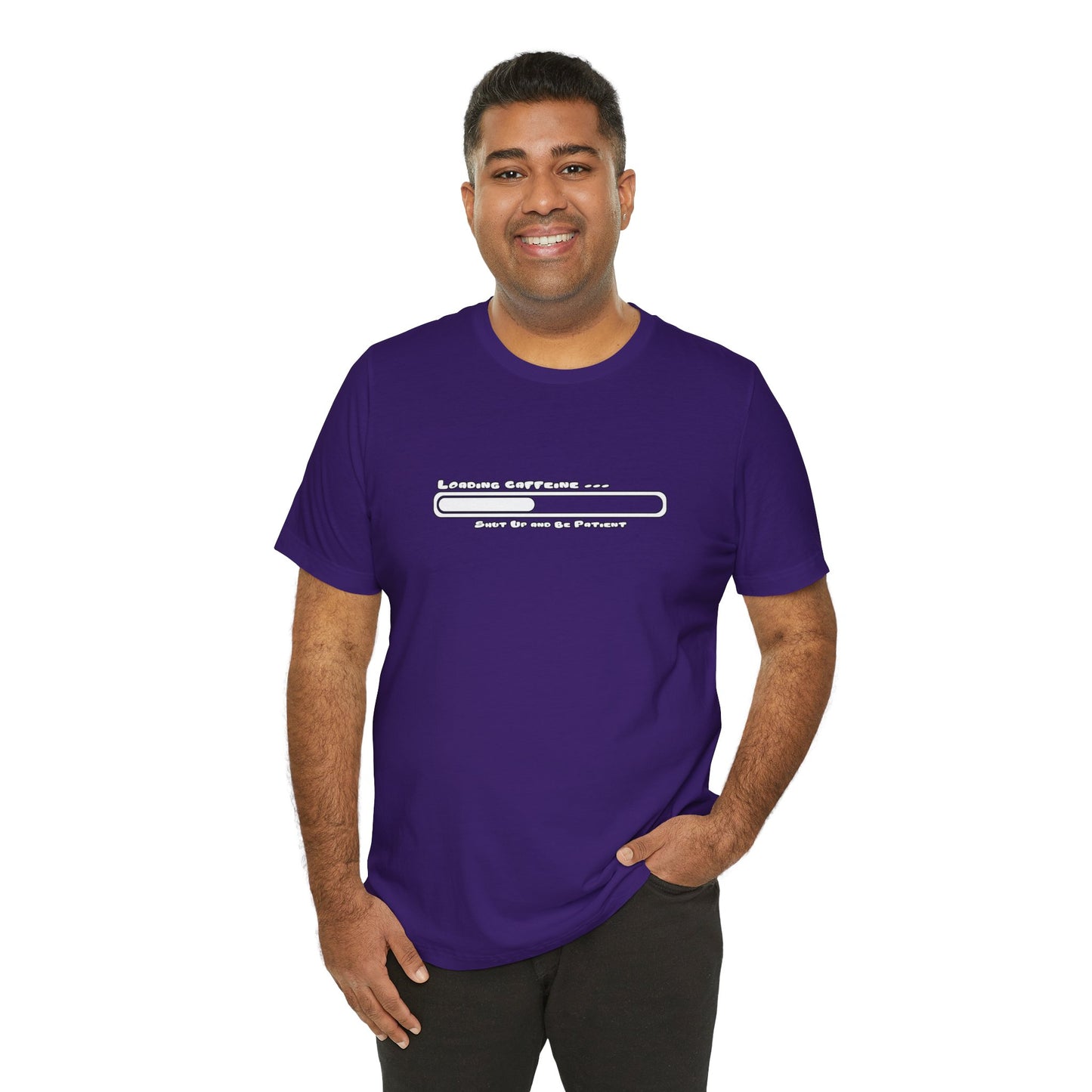 Caffeine Kick Loading: Hush and Wait Tee