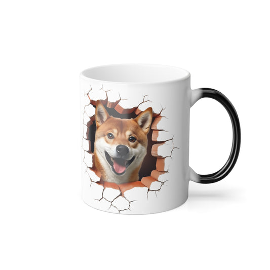 Paws and Palette: Doggy Happiness Mug