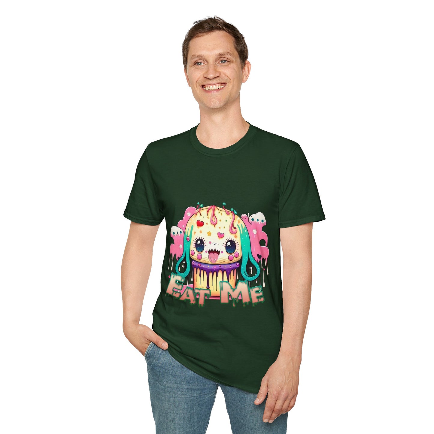 Delectable Danger: Bite Me Cupcake Attire T-Shirt