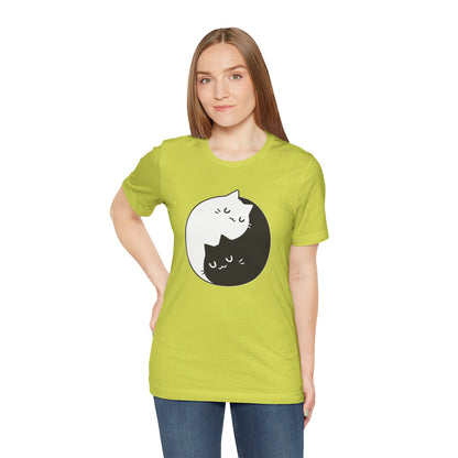 Meow and Zen: Cat Harmony Tee