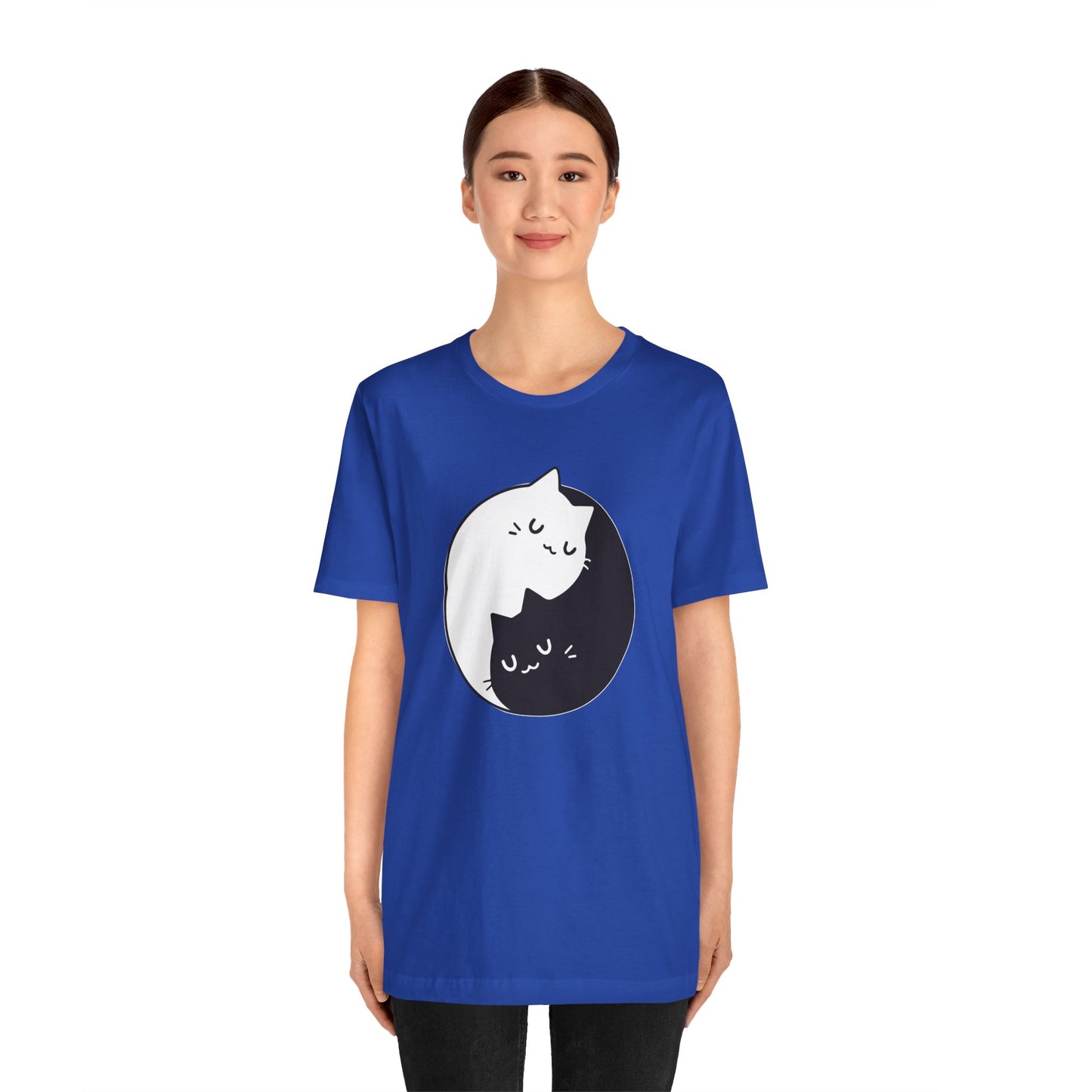 Meow and Zen: Cat Harmony Tee