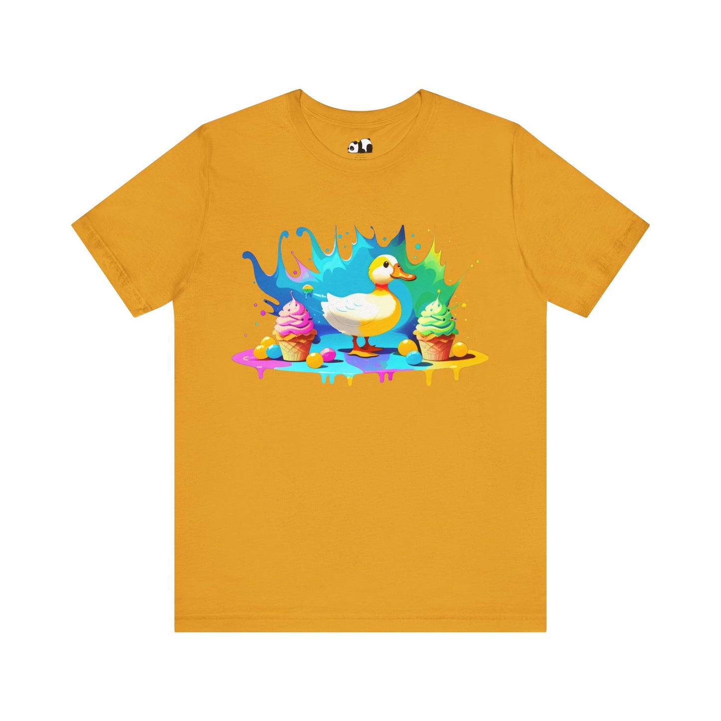 Ducky Delights: Quackin' Good Ice Cream Tee