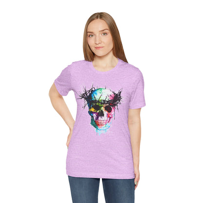 Glowing Grin: Radiant Skull Tee