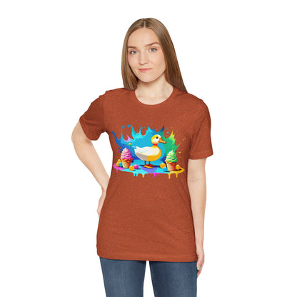 Ducky Delights: Quackin' Good Ice Cream Tee