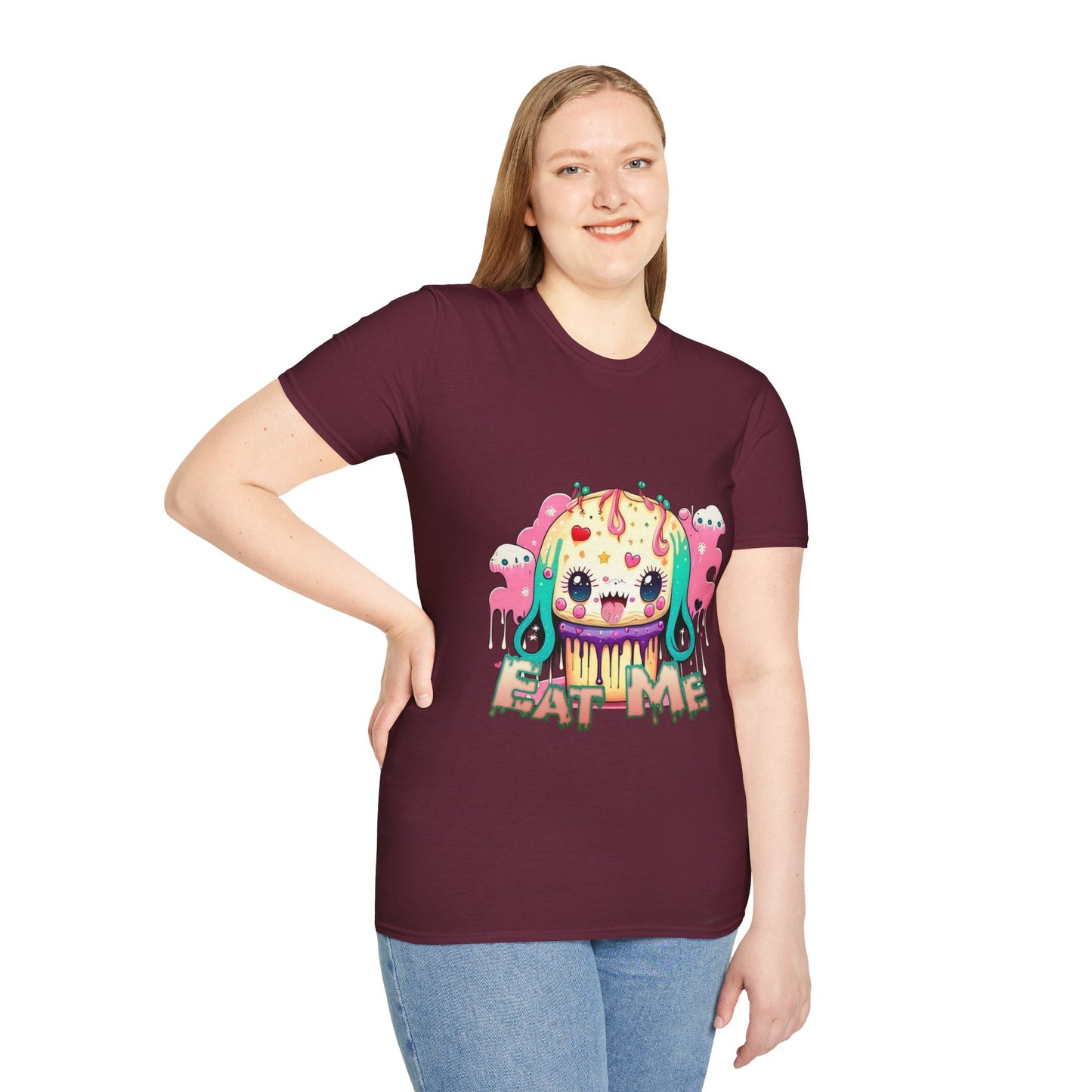 Delectable Danger: Bite Me Cupcake Attire T-Shirt