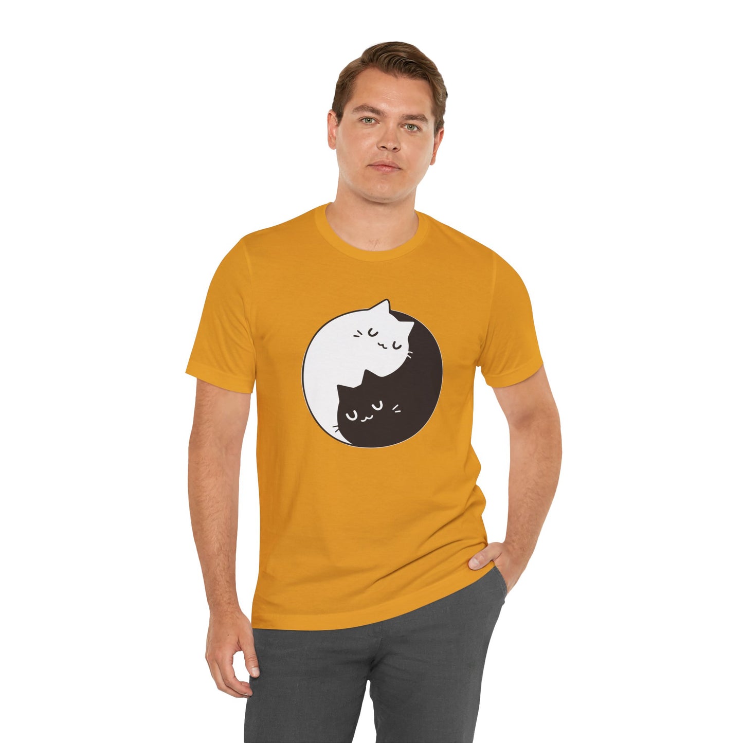 Meow and Zen: Cat Harmony Tee