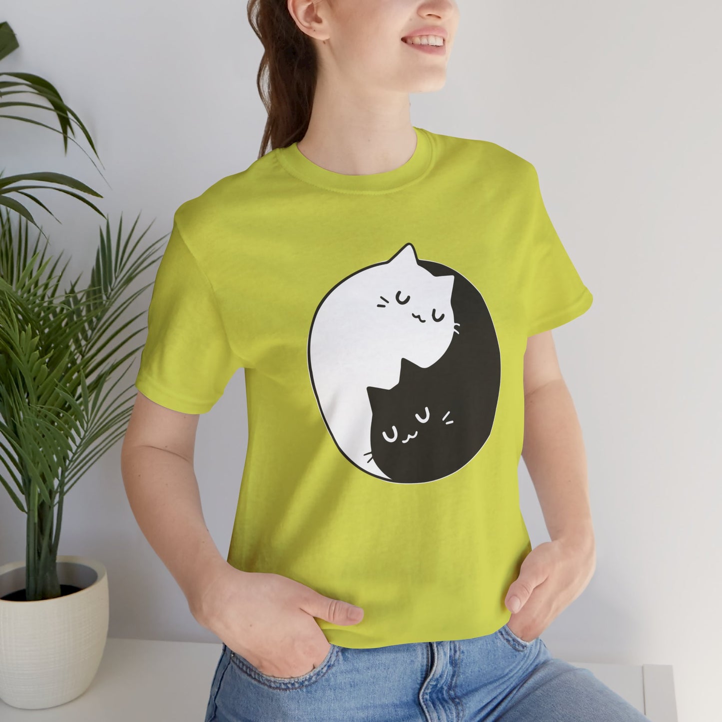 Meow and Zen: Cat Harmony Tee