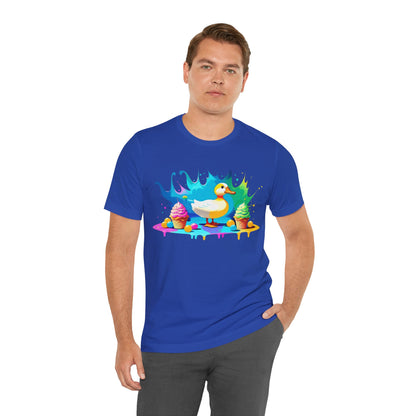 Ducky Delights: Quackin' Good Ice Cream Tee