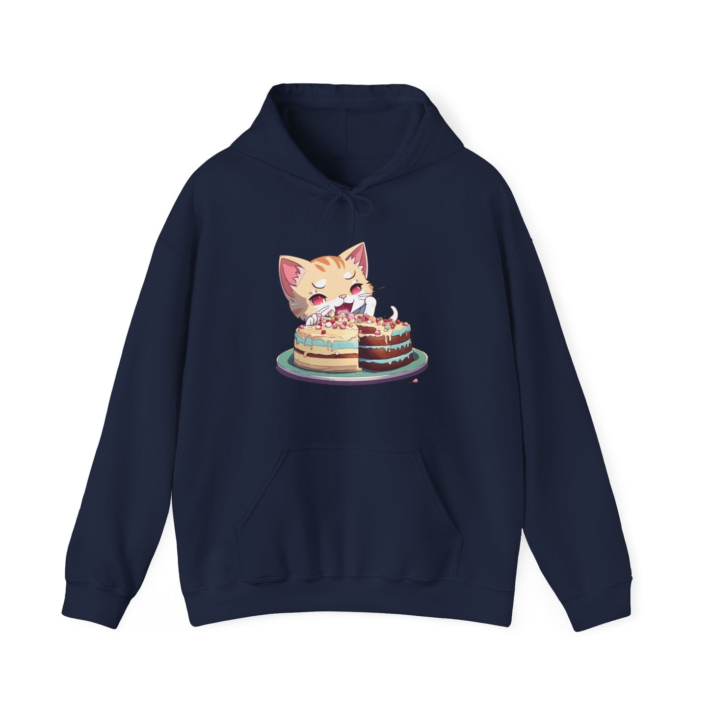 Purrfectly Sweet Moments: Cat Indulgence Edition Hooded Sweatshirt