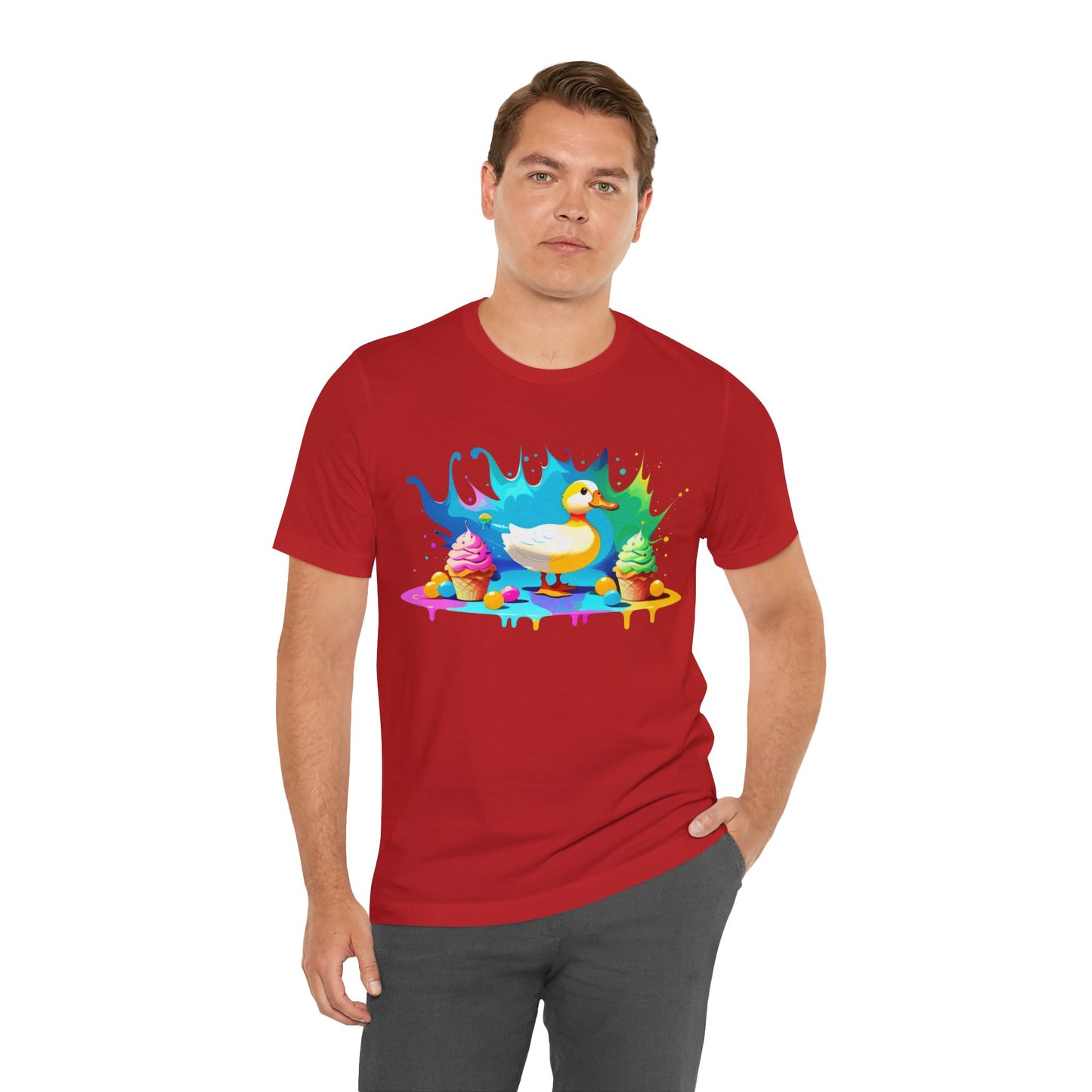 Ducky Delights: Quackin' Good Ice Cream Tee