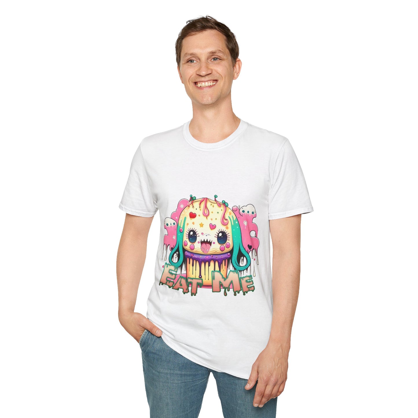 Delectable Danger: Bite Me Cupcake Attire T-Shirt