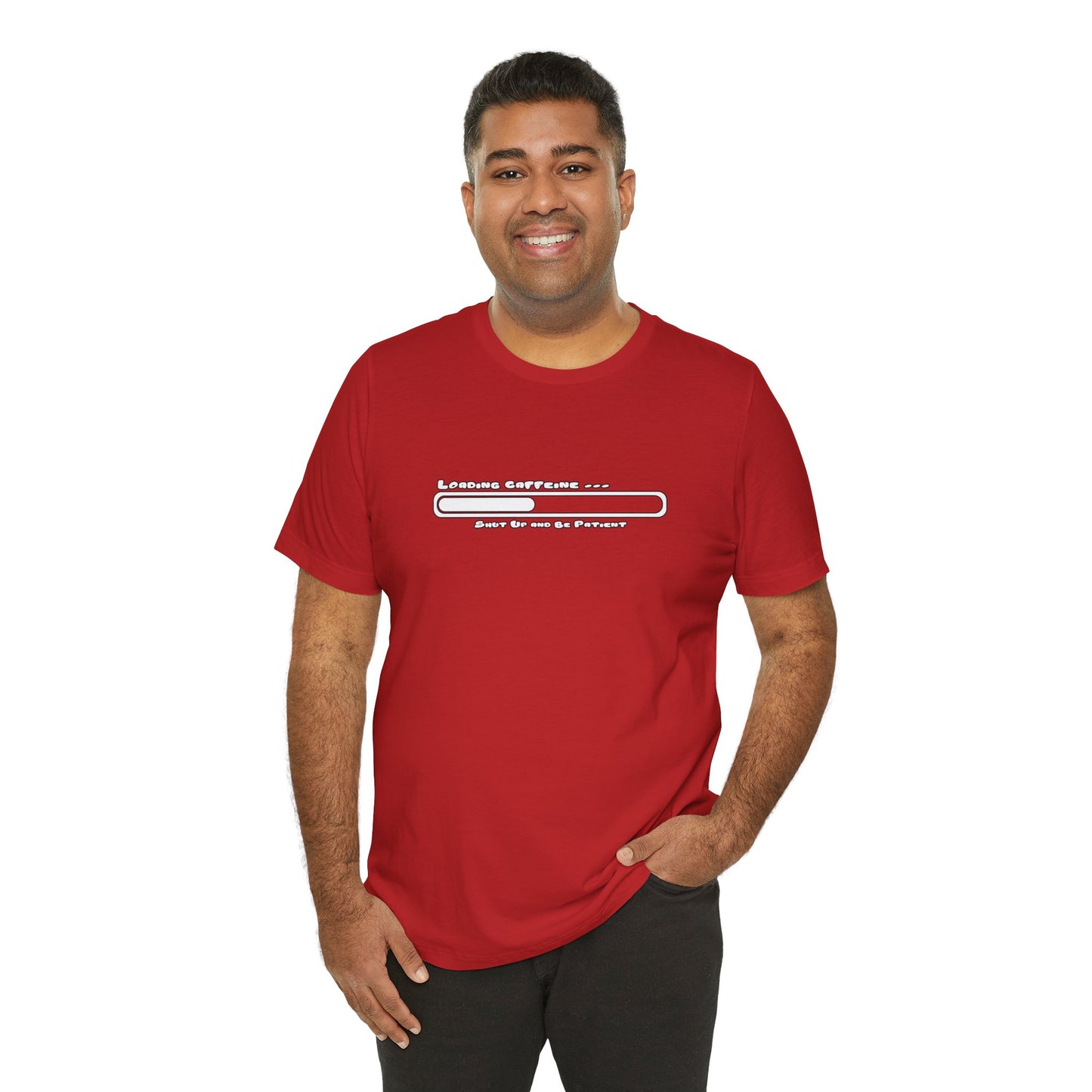 Caffeine Kick Loading: Hush and Wait Tee