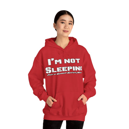 Restful Recharge: Not Sleeping Hoodie