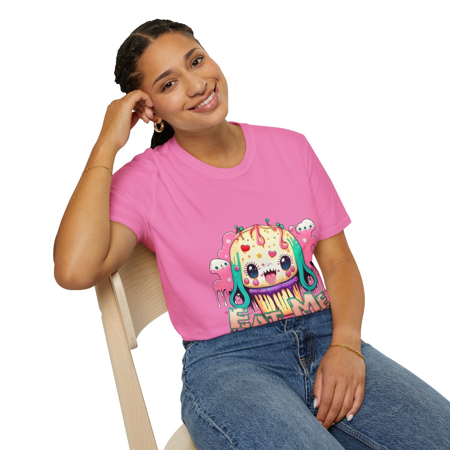 Delectable Danger: Bite Me Cupcake Attire T-Shirt