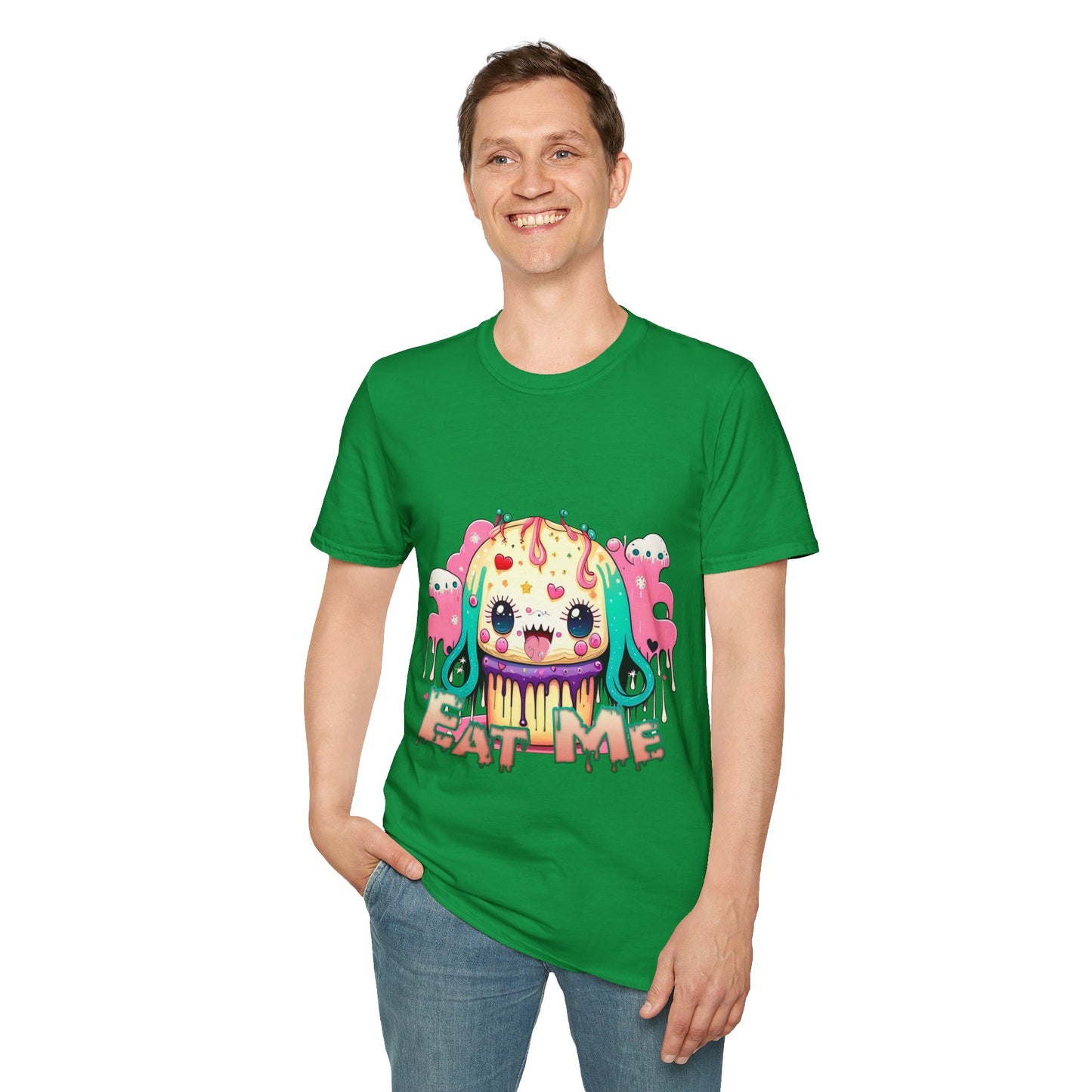 Delectable Danger: Bite Me Cupcake Attire T-Shirt