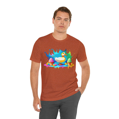 Ducky Delights: Quackin' Good Ice Cream Tee