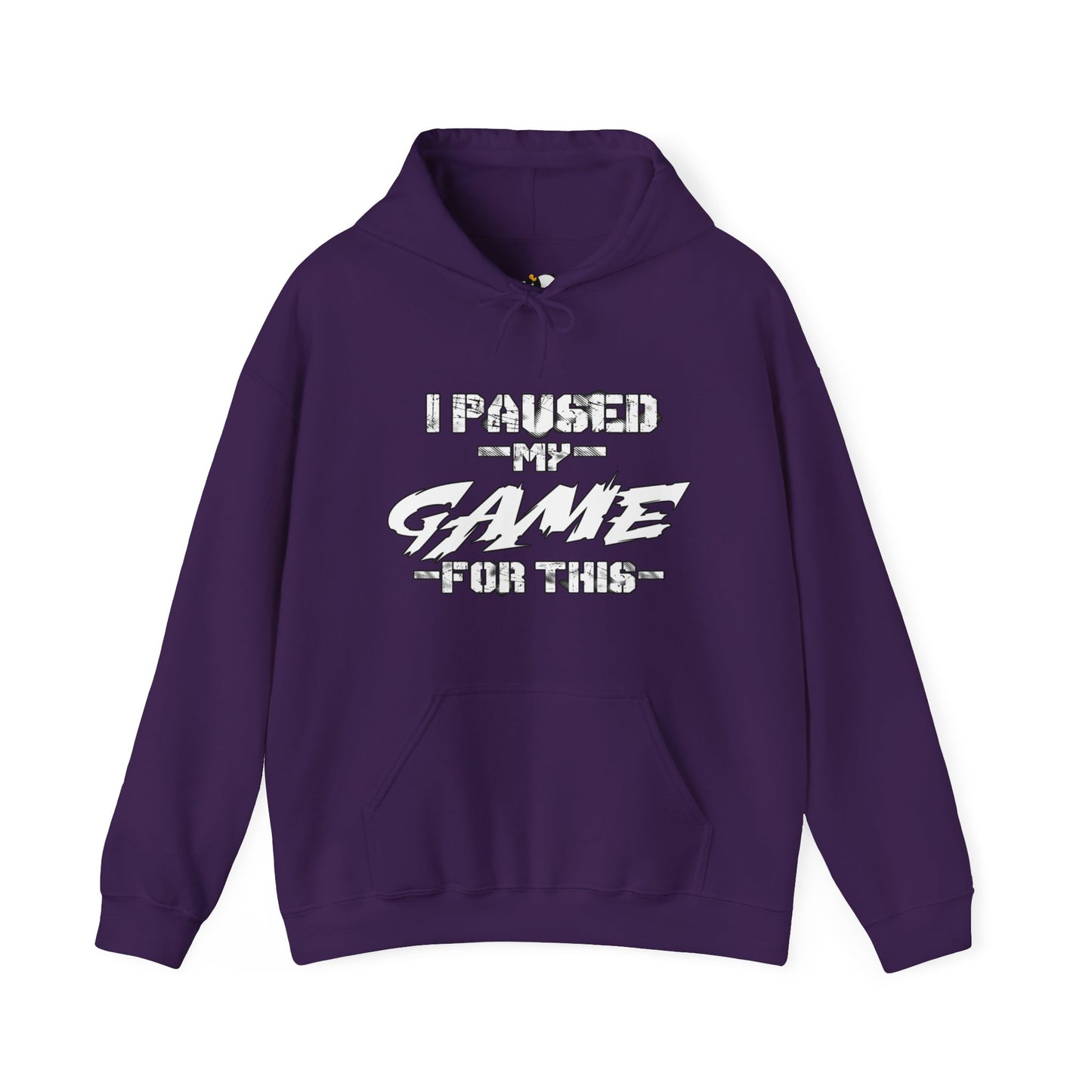 Game Pause Moment: Hoodie of Real-World Interruption