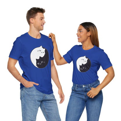 Meow and Zen: Cat Harmony Tee