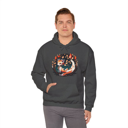 Flaming Blaze of the Mystic Fox hoodie