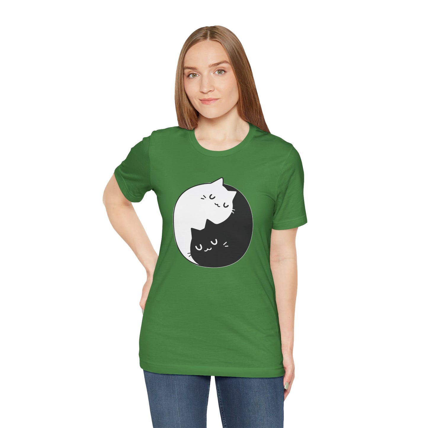 Meow and Zen: Cat Harmony Tee