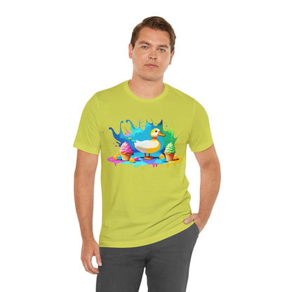 Ducky Delights: Quackin' Good Ice Cream Tee