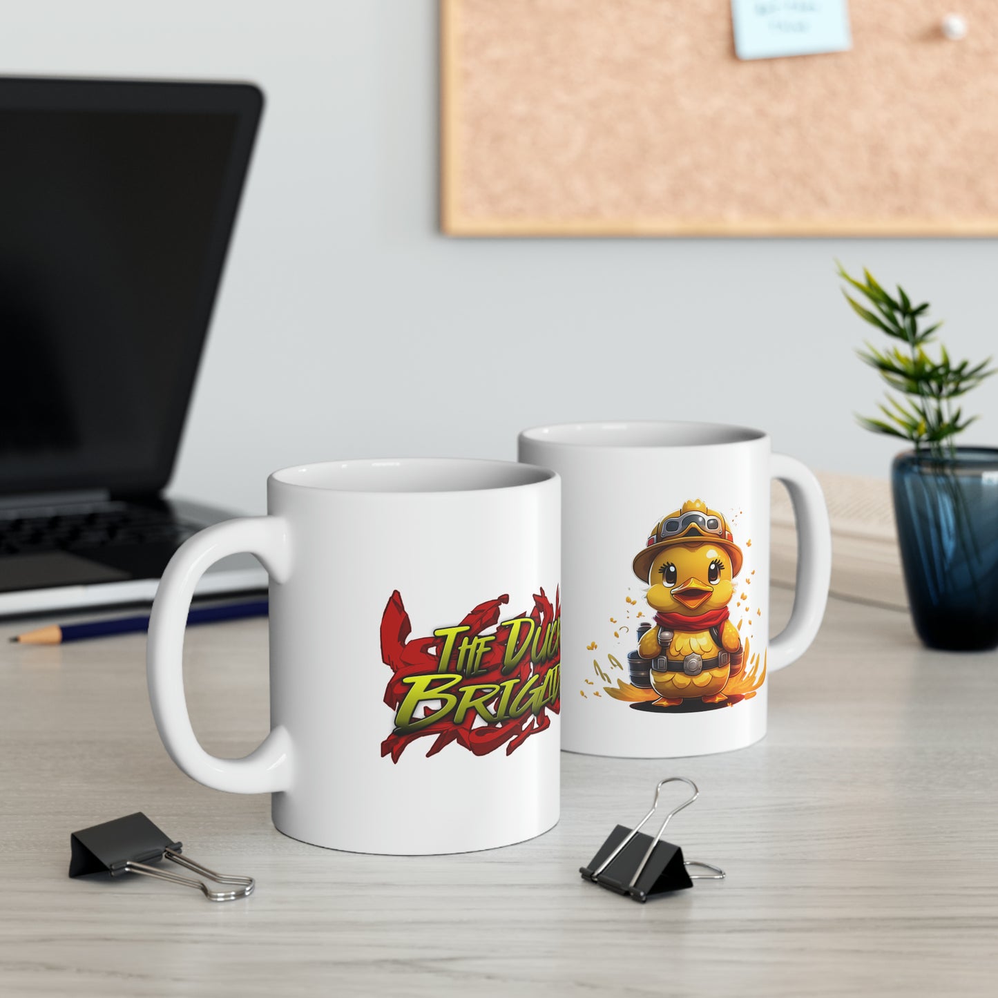 Duck Brigade: Heroic Blaze Duck Mug