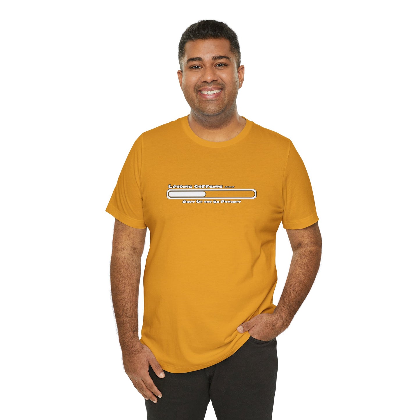 Caffeine Kick Loading: Hush and Wait Tee