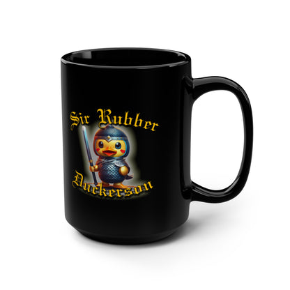 Knighted Quack: Sir Rubber Duckerson Signature Mug