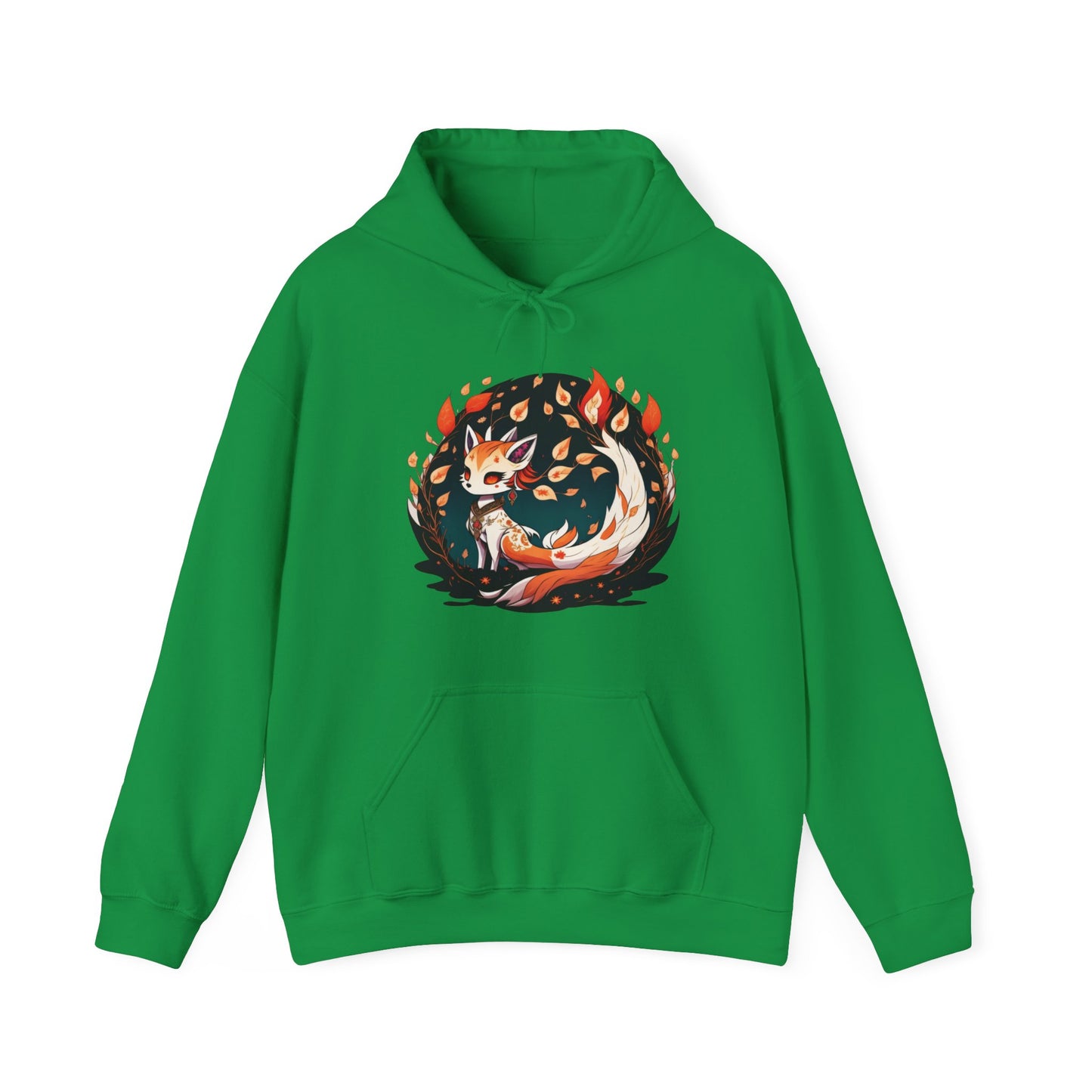 Flaming Blaze of the Mystic Fox hoodie