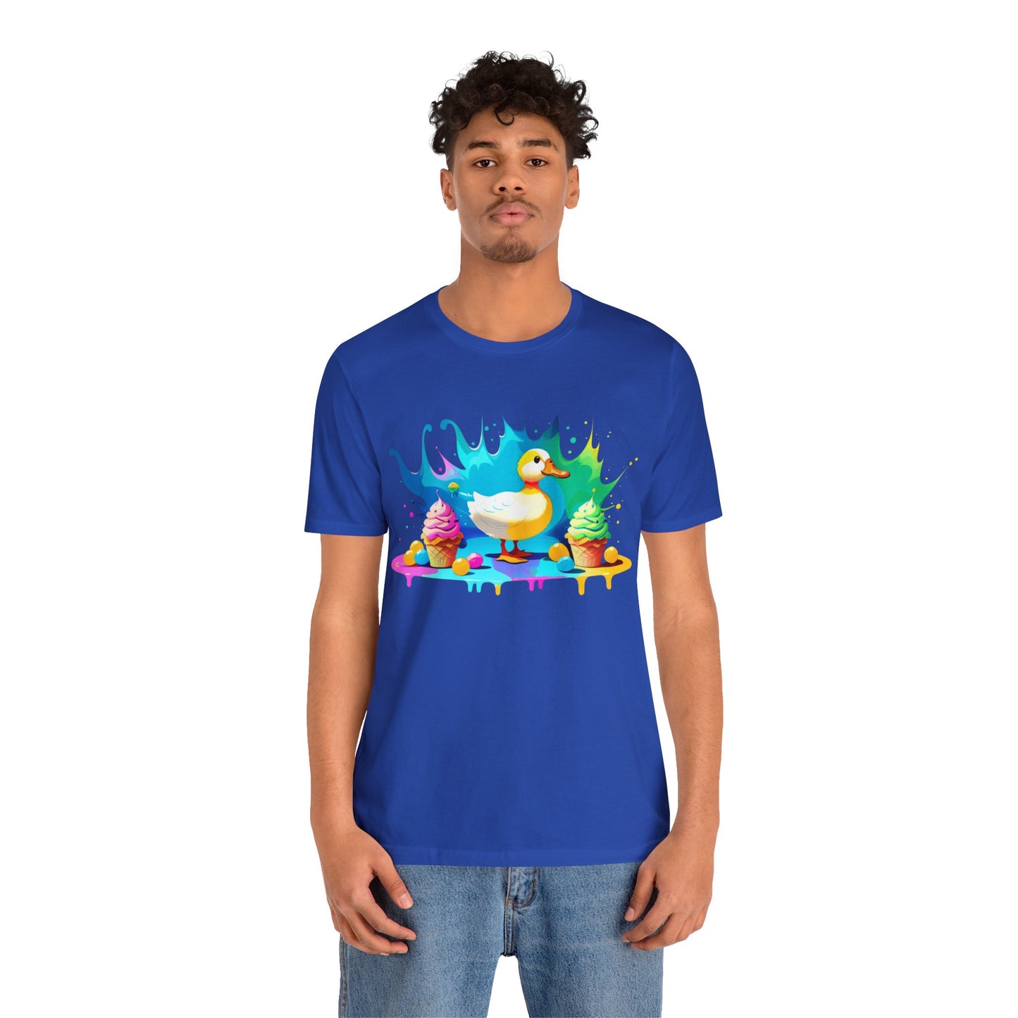 Ducky Delights: Quackin' Good Ice Cream Tee