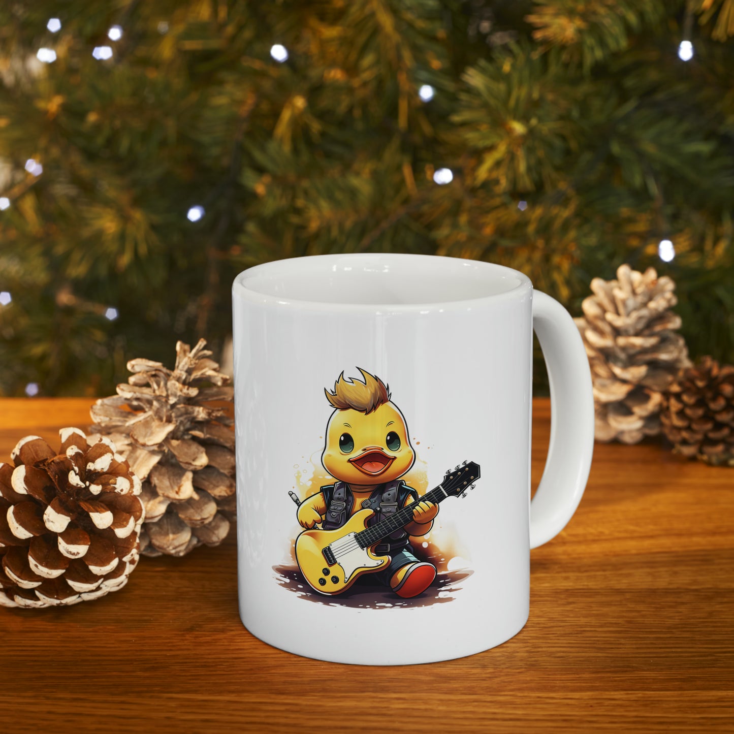 Duck Brigade: Duckin' Strings Guitarist Duck Mug