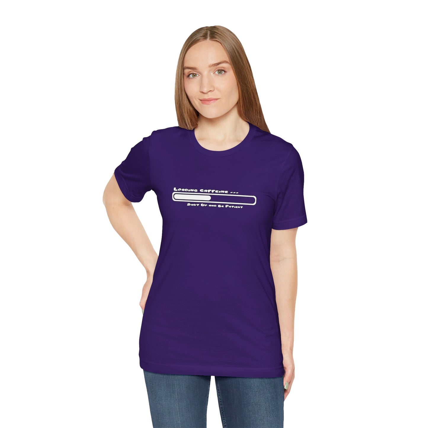 Caffeine Kick Loading: Hush and Wait Tee