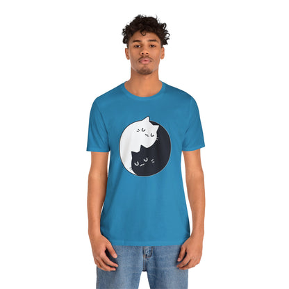 Meow and Zen: Cat Harmony Tee