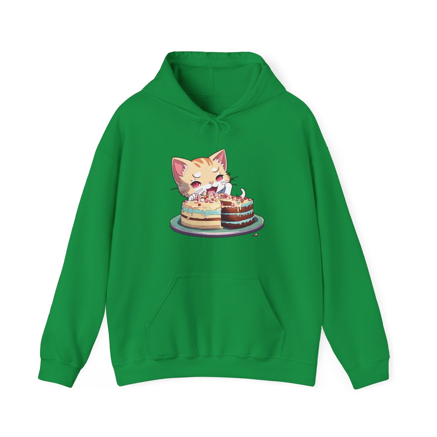 Purrfectly Sweet Moments: Cat Indulgence Edition Hooded Sweatshirt