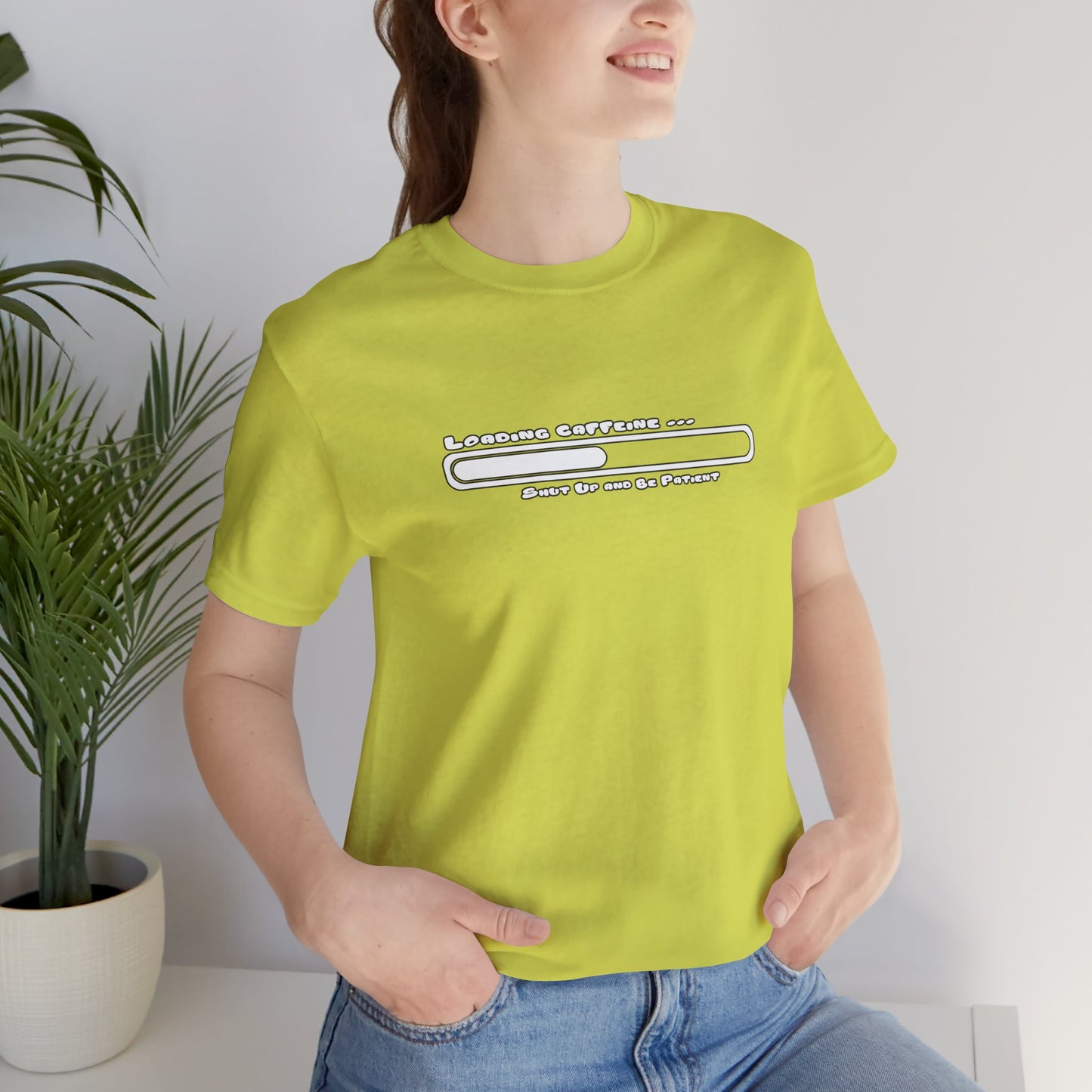 Caffeine Kick Loading: Hush and Wait Tee