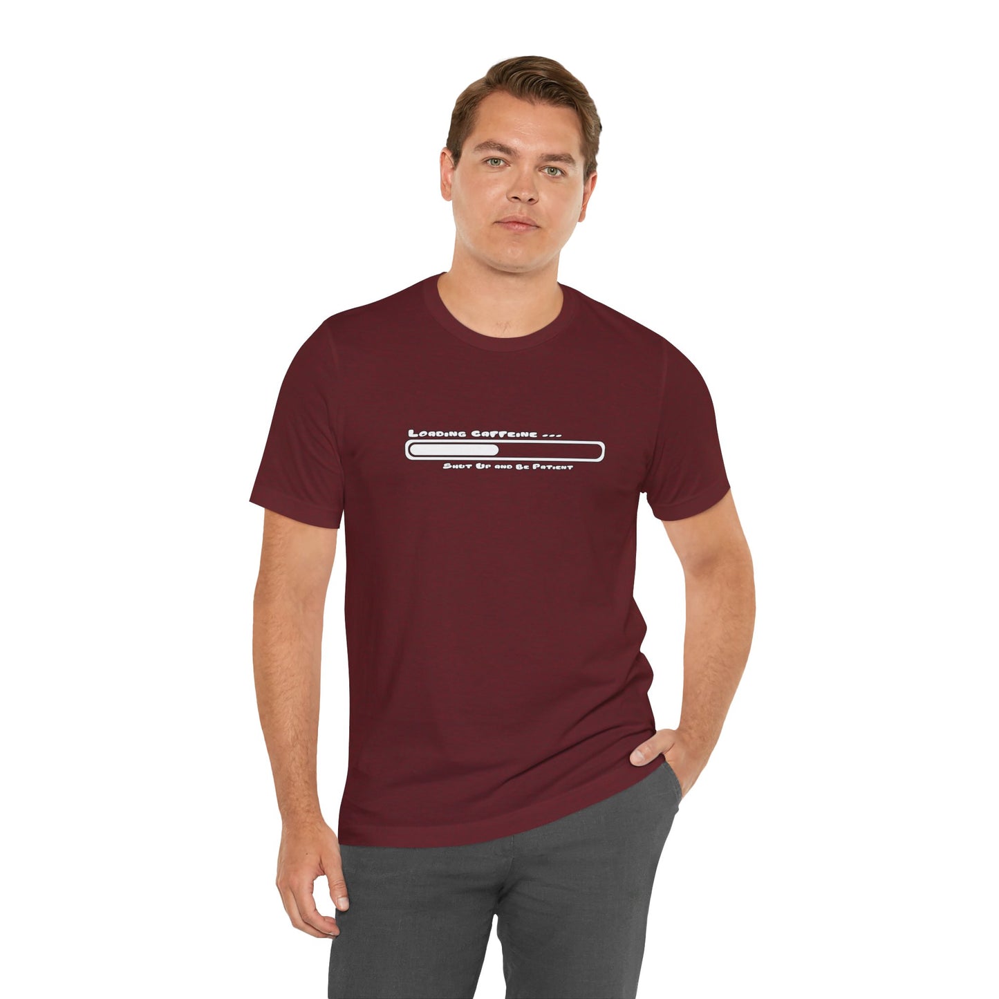 Caffeine Kick Loading: Hush and Wait Tee