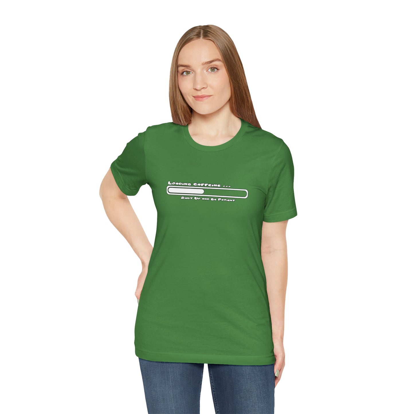 Caffeine Kick Loading: Hush and Wait Tee
