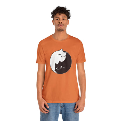 Meow and Zen: Cat Harmony Tee