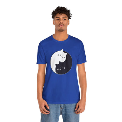 Meow and Zen: Cat Harmony Tee