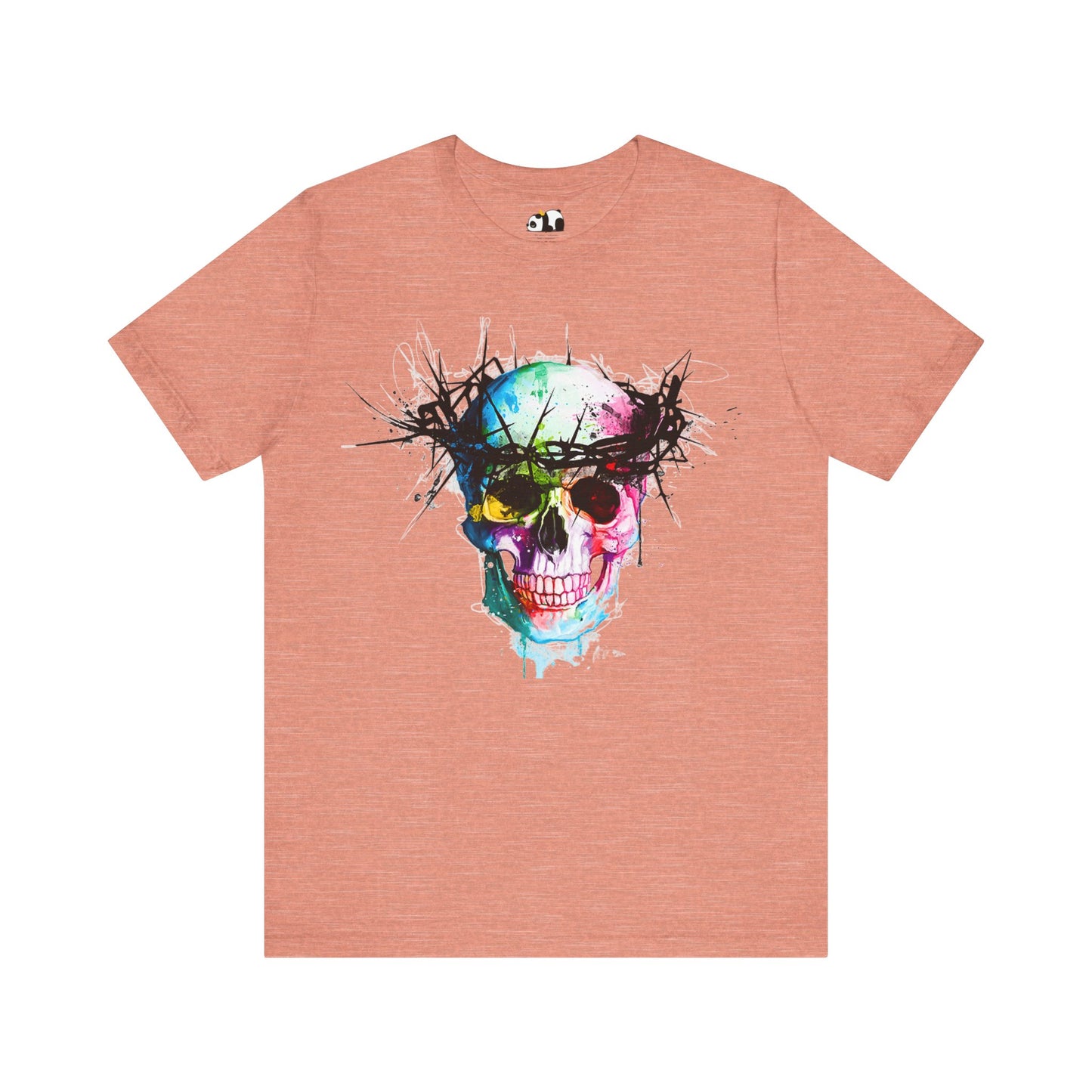 Glowing Grin: Radiant Skull Tee