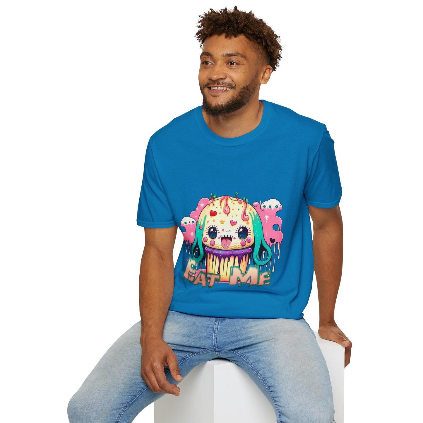 Delectable Danger: Bite Me Cupcake Attire T-Shirt