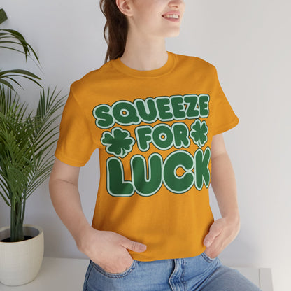 Squeeze & Prosper: Luck-Enhancing Tee